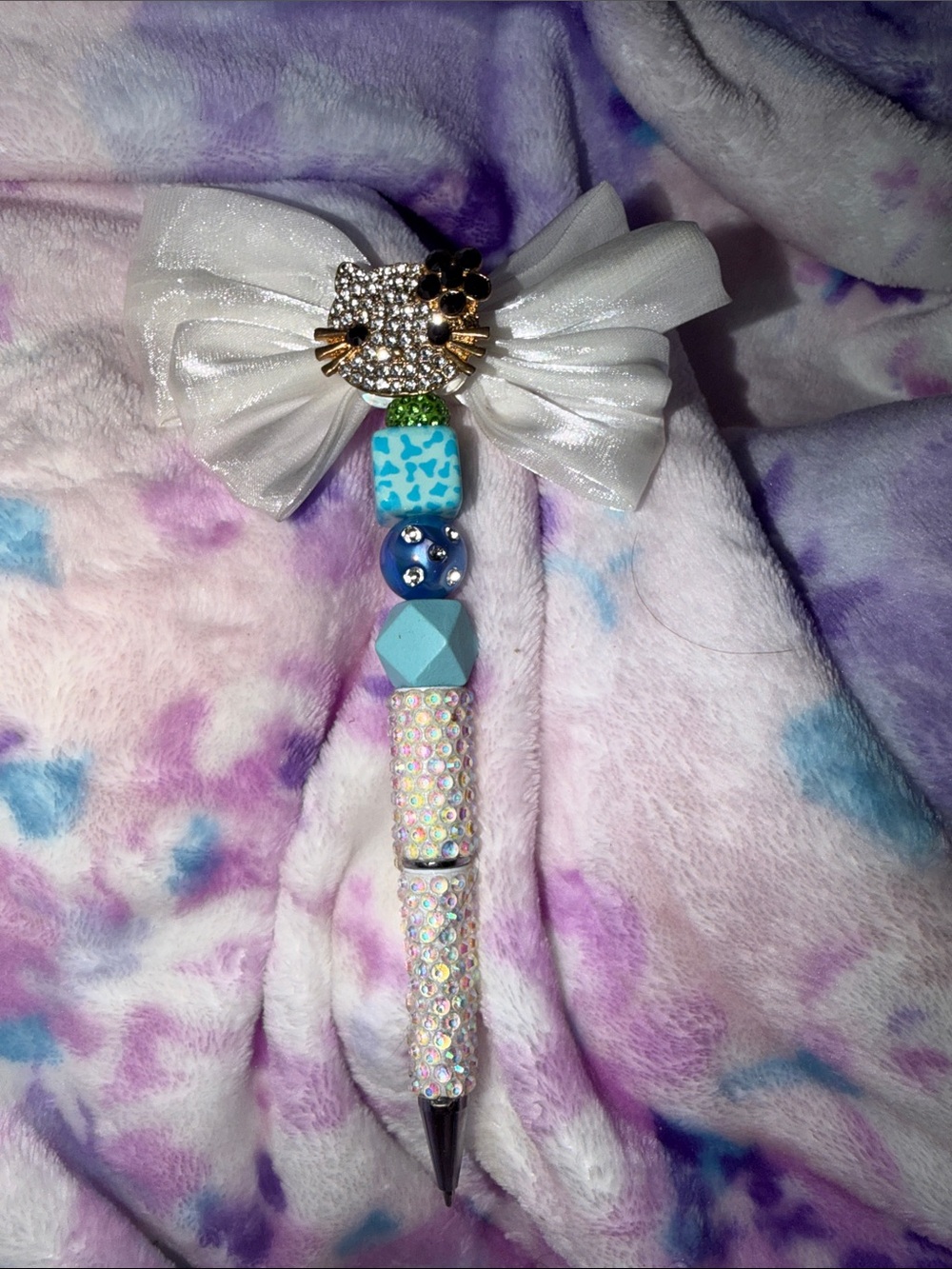Homemade hello Kitty ink pen